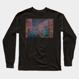 Rainy City Street Long Sleeve T-Shirt